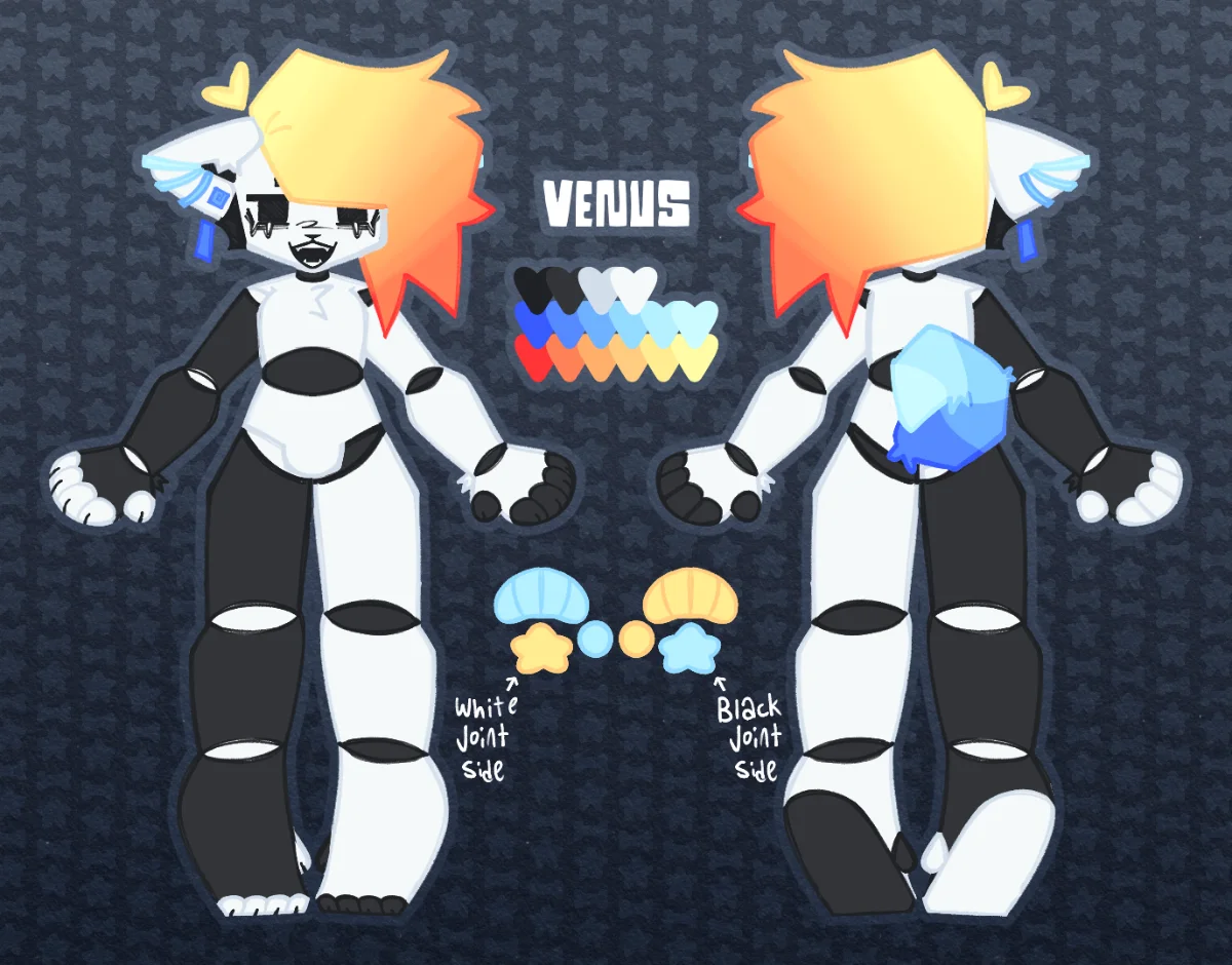 Venus' reference sheet