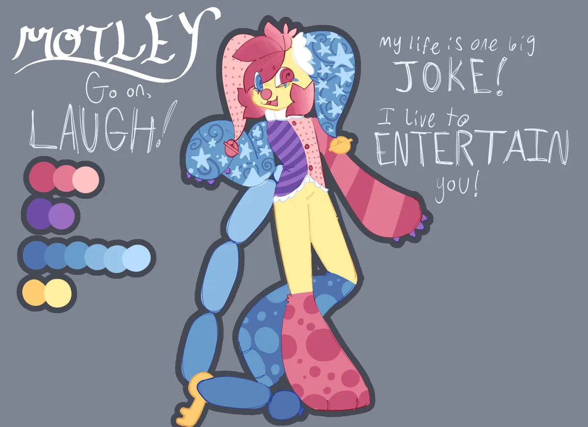 MOTLEY reference sheet